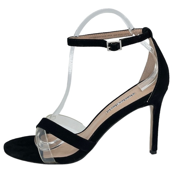 Charles David Courtney Black Suede Leather Womens Heels Size 9.5M - Picture 3 of 12